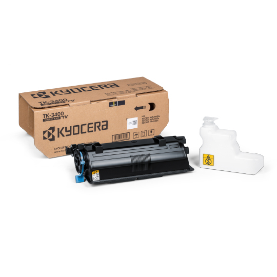 [15209446000] Kyocera TK-3400 12500 pages Black 1 PC(s) Original Toner Cartridges 1T0C0Y0NL0