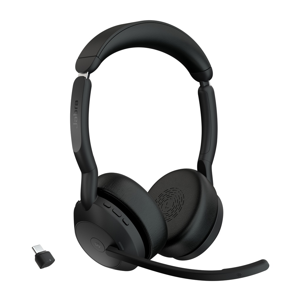 [15474006000] Jabra Evolve2 55 Ms Stereo Headset 20 KHz Audio Equipment