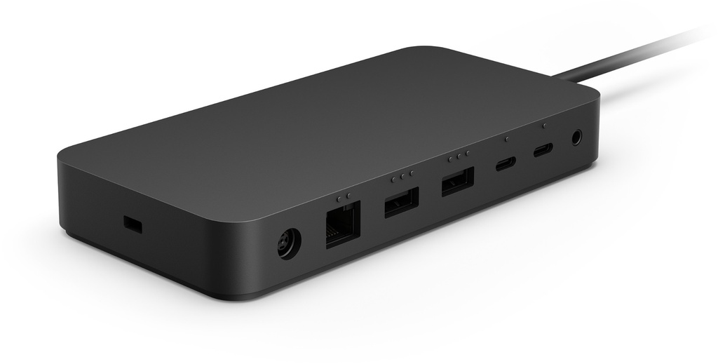 Microsoft Surface Thunderbolt 4 Dock Wired Thunderbolt 4 2500 Mbit/s Black Kensington Microsoft Laptop Accessories