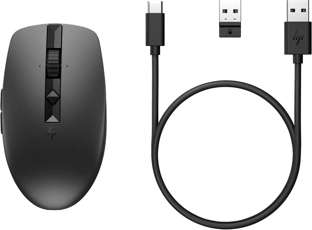 [15505862000] HP 710 Rechargeable Silent Mou Mouse 3,000 dpi Keyboards, Mice & Input Devices