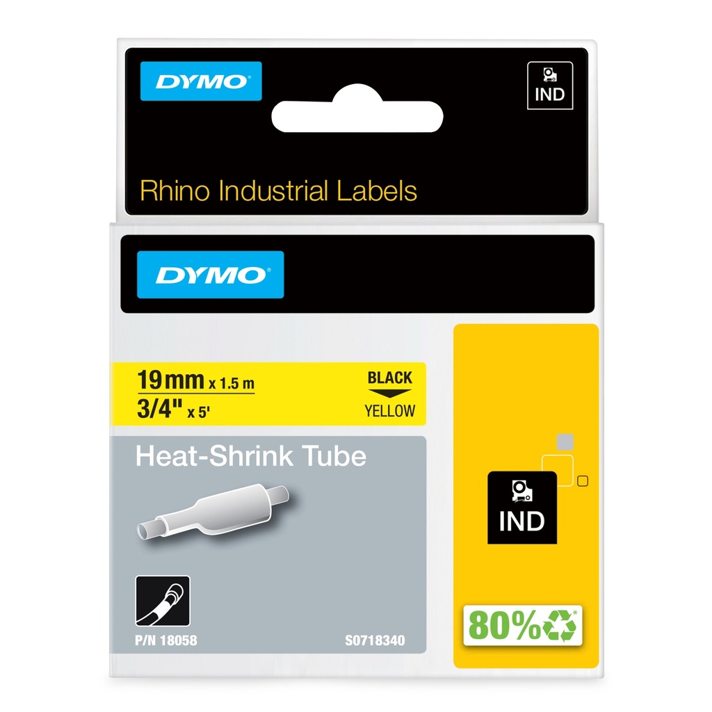 Dymo Rhino Heißschrumpfschlauch Printer Media