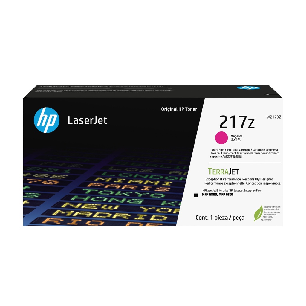 HP 217Z Ultra High Yield Magenta Original LaserJet Toner Cartridge 24000 Cartridges W2173Z