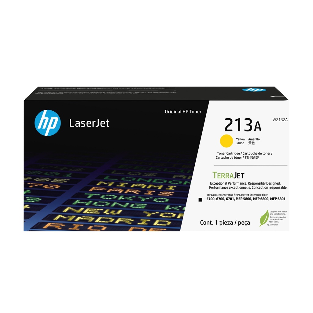 [15642785000] HP 213 A Yellow Original LaserJet Toner Cartridge 3000 pages Yellow 1 PC(s Toner Cartridges