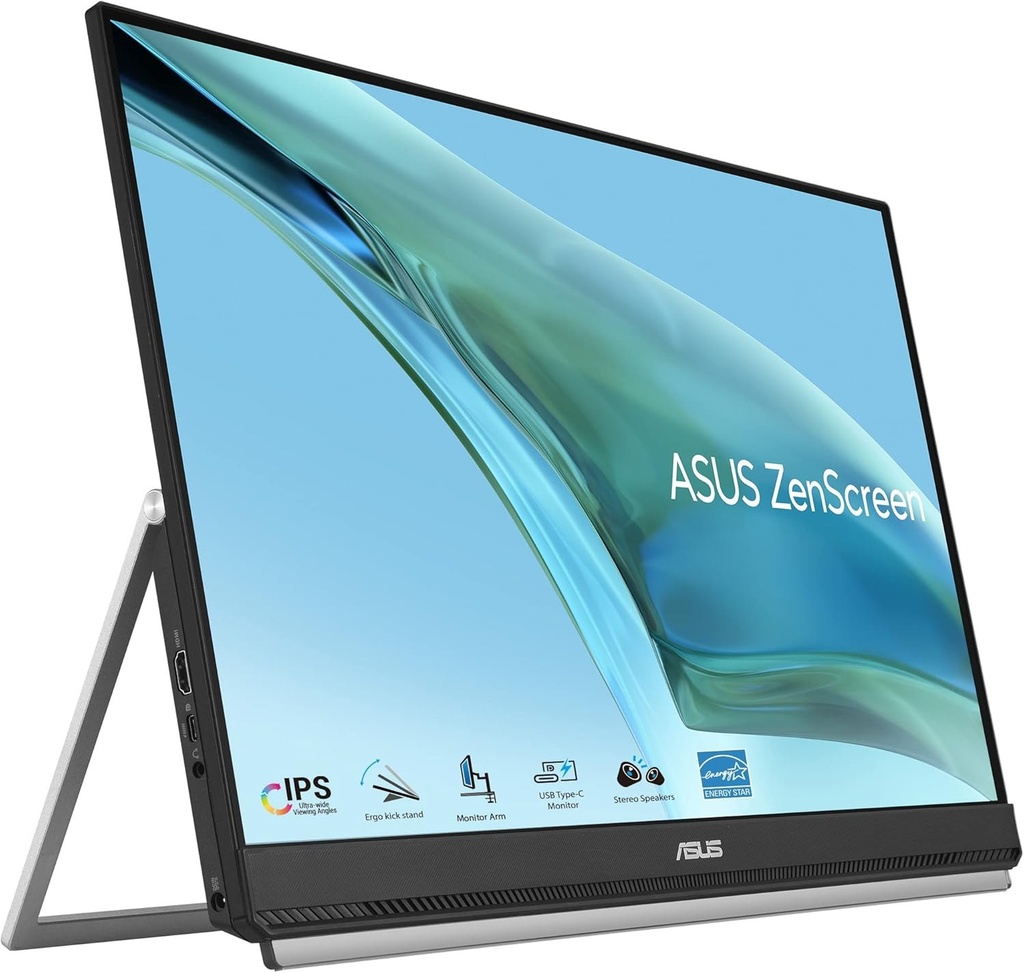 [15643541000] ASUS ZenScreen MB249C 23.8-inch (23.8 inch) 1920 x 1080 pixels Full 24 Inch 3kg Monitors 90LM0865-B01170