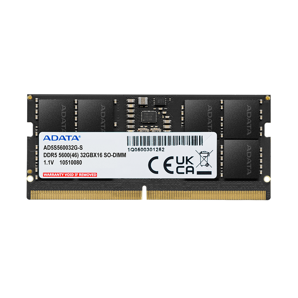 [15719197000] ADATA Premier 16 GB 1 x 16 GB DDR 5 5600 MHz 262-pin SO-DIMM Memory Modules