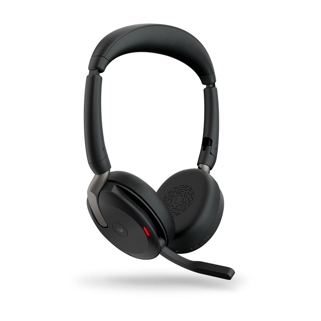 [15746611000] Jabra Evolve2 65 Flex Link380a MS Stereo Wired & Wireless 20 20000 Hz Office/Call center 136 g Headset Black Audio Equipment