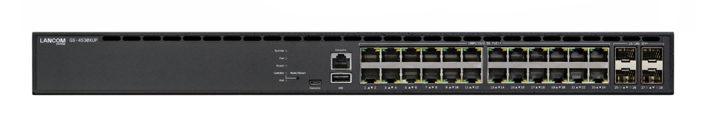 Lancom GS-4530XUP Switch L3 managed 24 x 100/1000/2.5G PoE+++ 4 10 Gigabit Wi-Fi Network Equipment