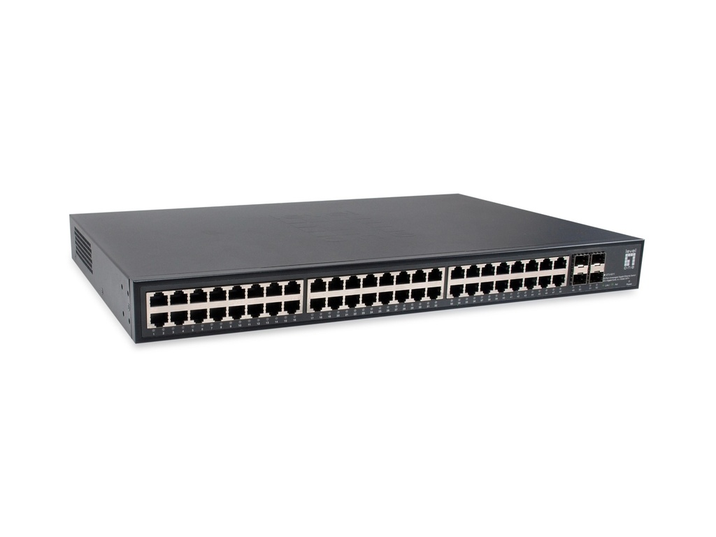 [15765129000] LevelOne GTU-5211 Unmanaged Gigabit Ethernet (10/100/1000) Full duplex Rack mounting Network Equipment