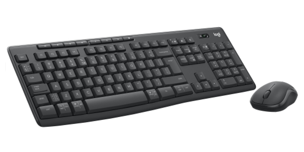 [15819535000] Logitech MK370 Combo for Business Wireless Bluetooth Membrane QWERTY Graphite Mouse Keyboard Keyboards, Mice & Input Devices 920-012077