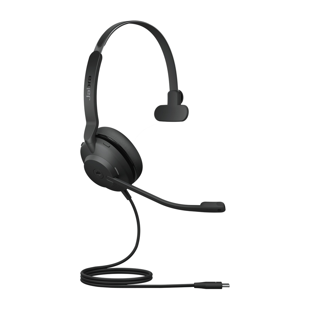 [15865142000] Jabra Evolve2 30 SE MS Mono On-Ear/wired/USB-C Headset 20 KHz Audio Equipment