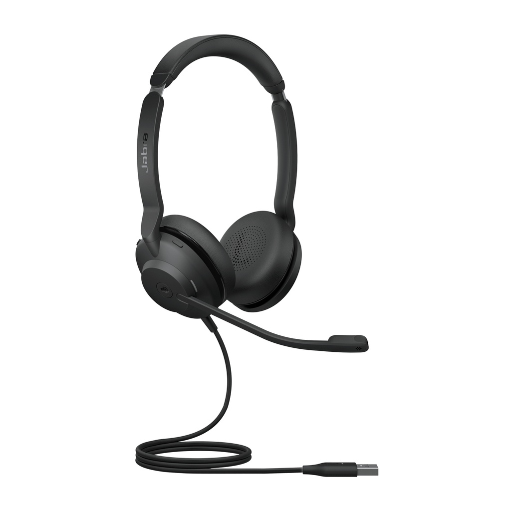 [15865165000] Jabra Headset Evolve2 30 SE MS Stereo Headset 20 KHz Audio Equipment
