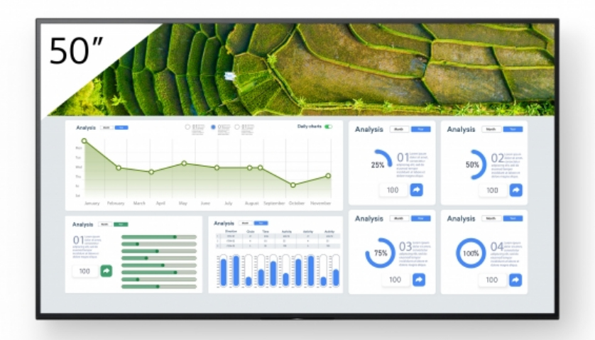 [16135932000] Sony BRAVIA Digital Signage Display 47 51 FW-50BZ30L