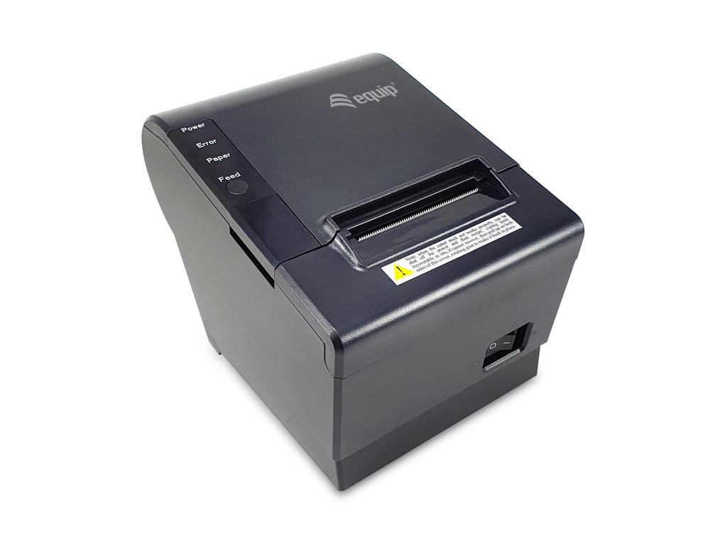 [16200684000] Equip Thermodrucker 58 mm USB/RJ11/Ethernet Black POS printer Thermal Transfer Printers