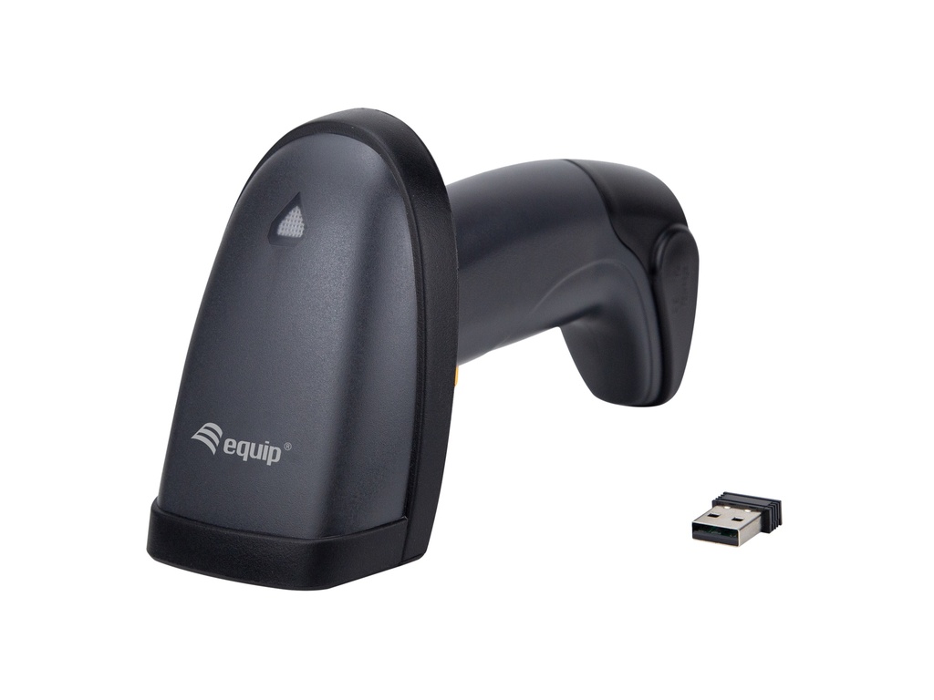 Equip Drahtloser 2D-Barcodescanner with stand TraGBares barcode reader 1D/2D Scanners