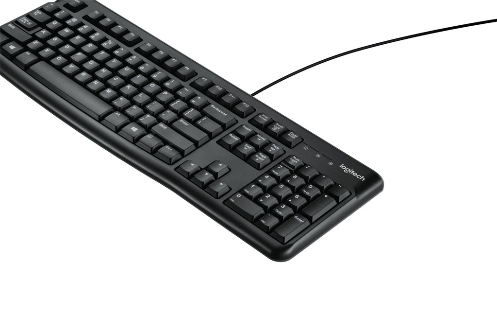 Logitech K120 keyboard USB Qwerty US 10 keys Keyboards, Mice & Input Devices