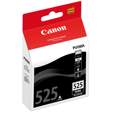 [1629824001] Canon PIXMA PGI-525PGBK Ink Cartridge Original Black 19 ml Cartridges 4529B001
