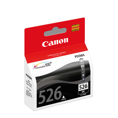 Canon CLI-526BK Black Ink Cartridge Pigment-based 1 PC(s) Original Cartridges 4540B001