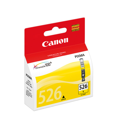Canon CLI-526Y Yellow Ink Cartridge Pigment-based 1 PC(s) Original Cartridges 4543B001