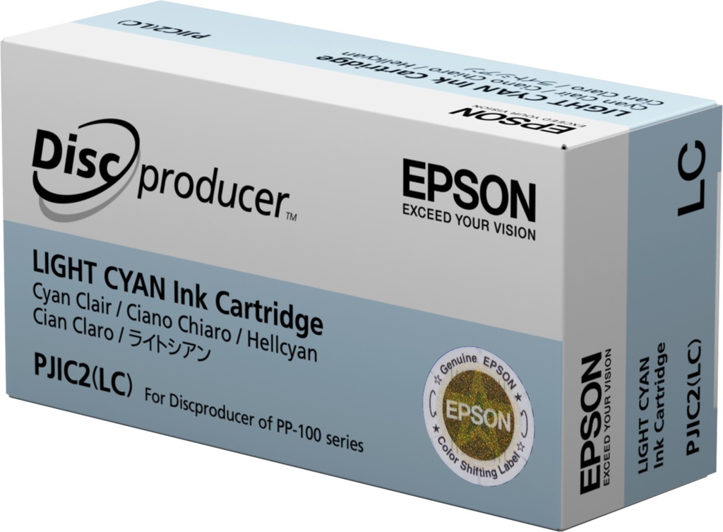 [16300004000] Epson 1 PC(s) Single pack Light / Photo Cyan Original Ink Cartridges C13S020689