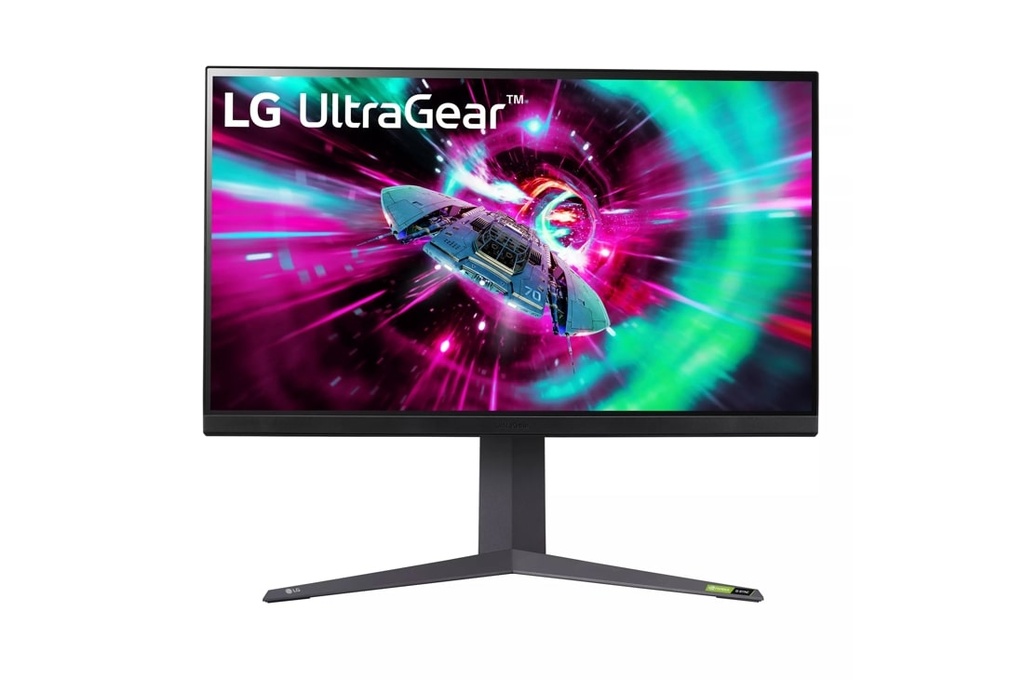 [16300245000] LG 32GR93U-B 80 cm (31.5 inch) 3840 x 2160 pixels 4K 32 Inch UltraGearTM UHD 1 ms 144 Hz Gaming Monitor with NVIDIA® G-SYNC® Compatible Monitors 32GR93U-B.AEU