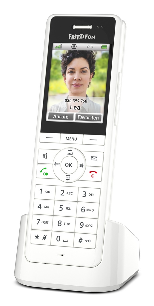 Fritz! Fon X6 white telephone Anrufbeantworter Voip phone Voice over IP SIP Phones 20002987