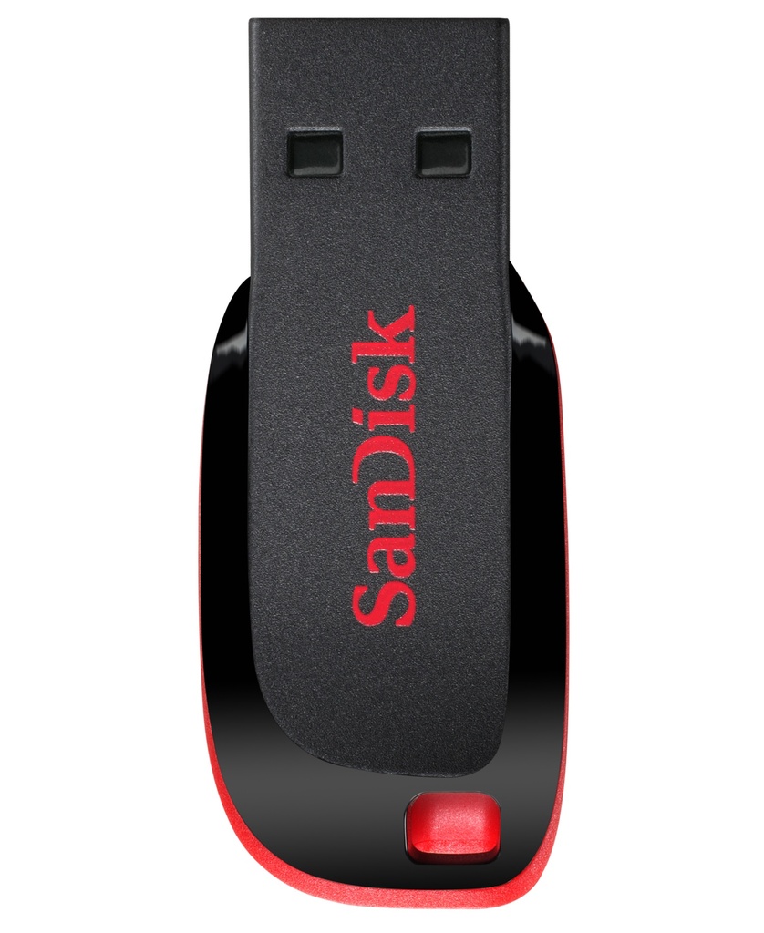 [1648171000] SanDisk Cruzer Blade 16 GB USB Type-A 2.0 Capless 2.5 g Flash Drive Memory SDCZ50-016G-B35