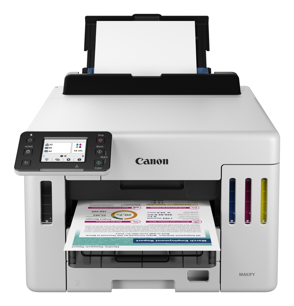 [16668317000] Canon MAXIFY GX5550 Colour 600 x 1200 DPI 4 A4 45000 Inkjet Printers 6179C006