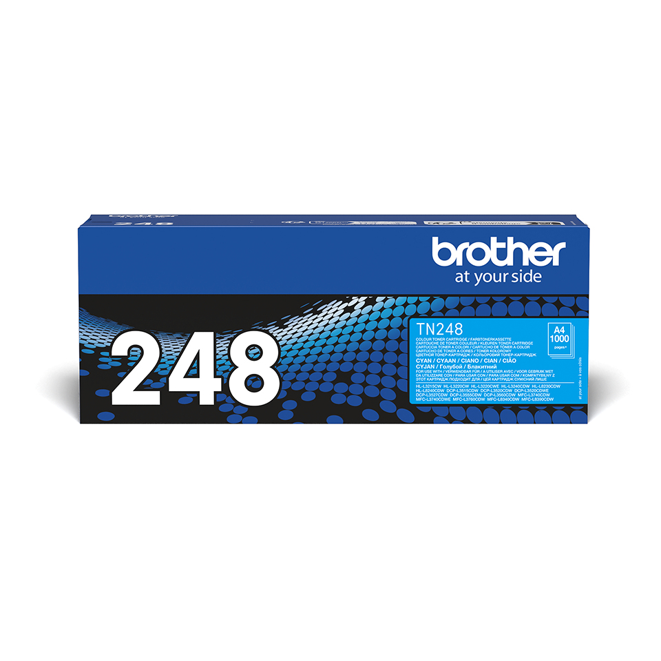 Brother TN-248C 1000 pages Cyan 1 PC(s) Original Toner Cartridges TN248C