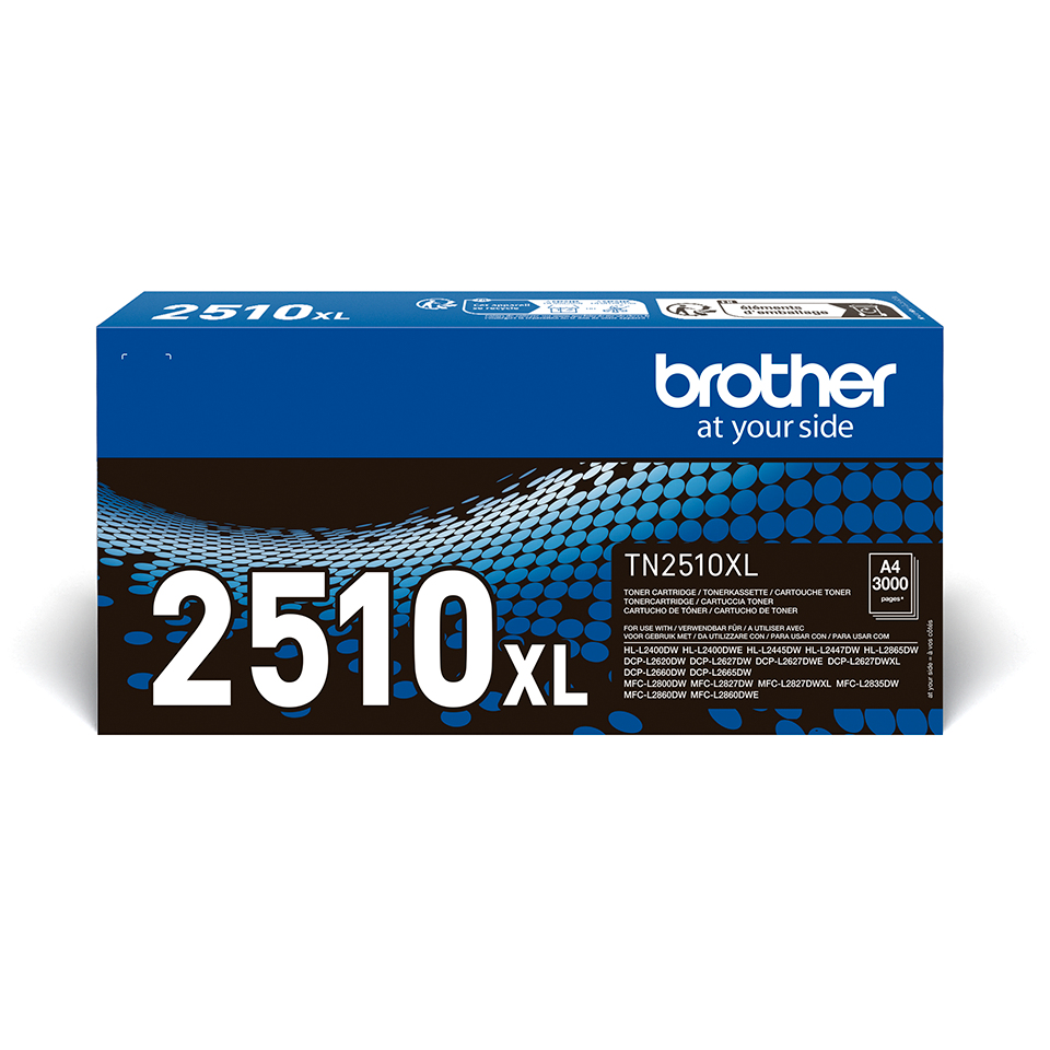 [16675479000] Brother TN-2510XL 3000 pages Black 1 PC(s Toner Cartridges
