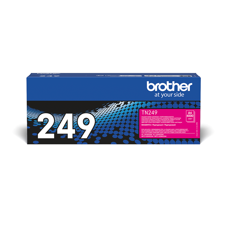 Brother Toner TN-249 m Magenta TN249 Original Toner Cartridge Toner Cartridges