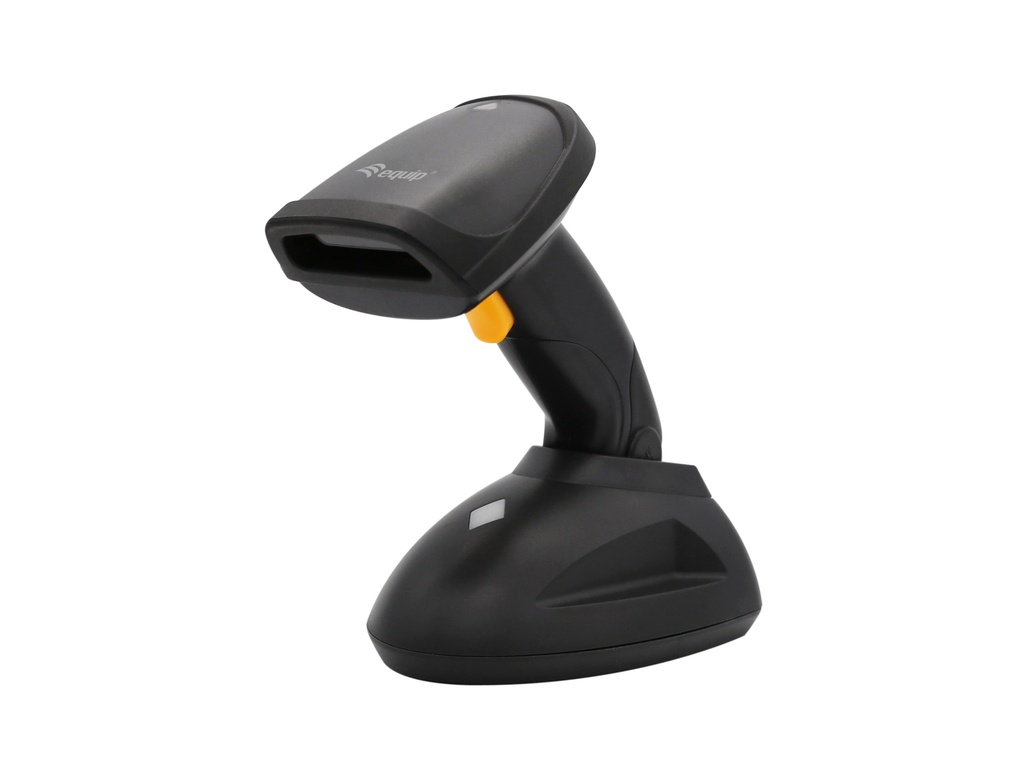 Equip Barcode Handscanner 1D Laser Wireless USB Black Scanners