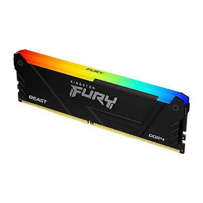 [16691385000] Kingston 3200MT/s CL16 DIMM Fury Beast RGB 32 GB DDR 4 Memory Modules