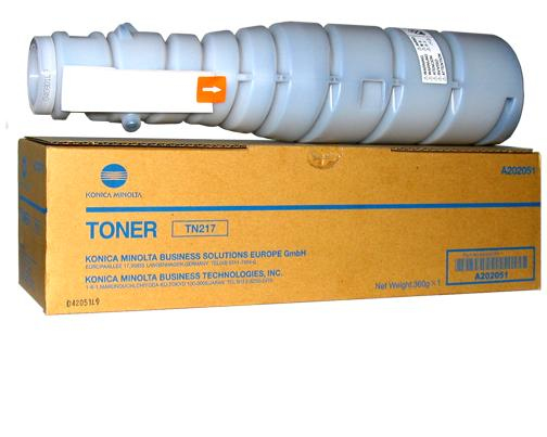 Konica Minolta Original TN-217 Toner Black 17 Cartridge Cartridges A202051