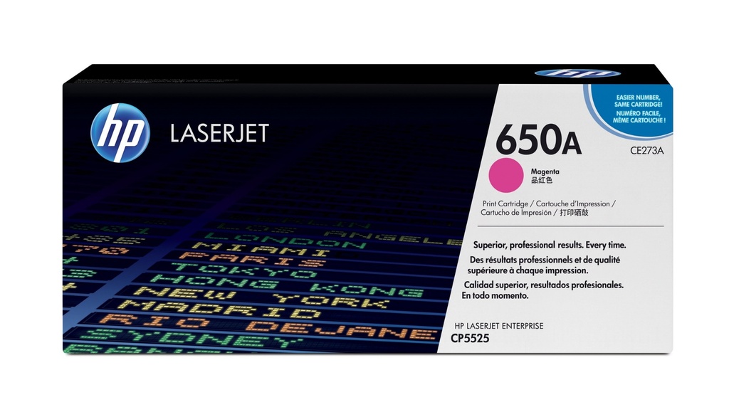 HP 650 A Magenta Original LaserJet Toner Cartridge 15000 pages Magenta 1 PC(s Toner Cartridges