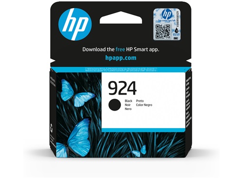 [17045376000] HP 924 Black Original printer cartridge Standardertrag Black e Original Ink Cartridge Ink Cartridges
