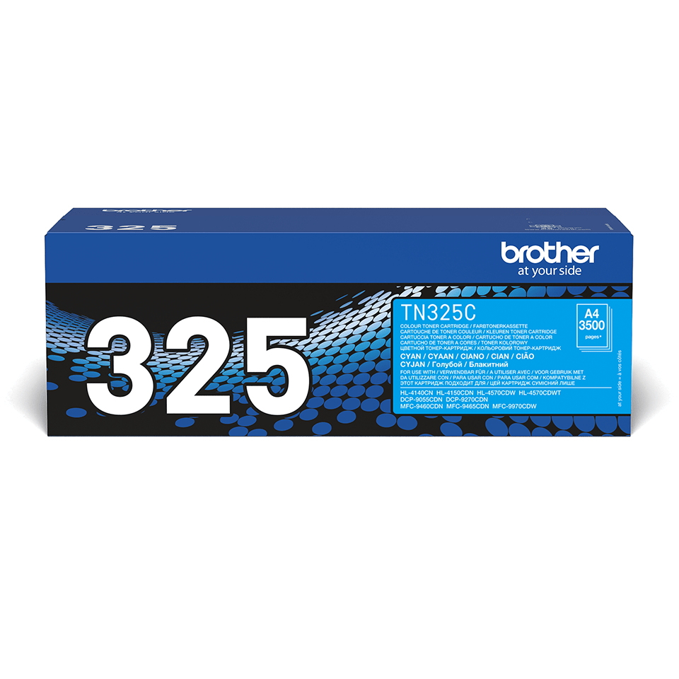 [1725490000] Brother TN-325C 3500 pages Cyan 1 PC(s) Original Toner Cartridges TN325C