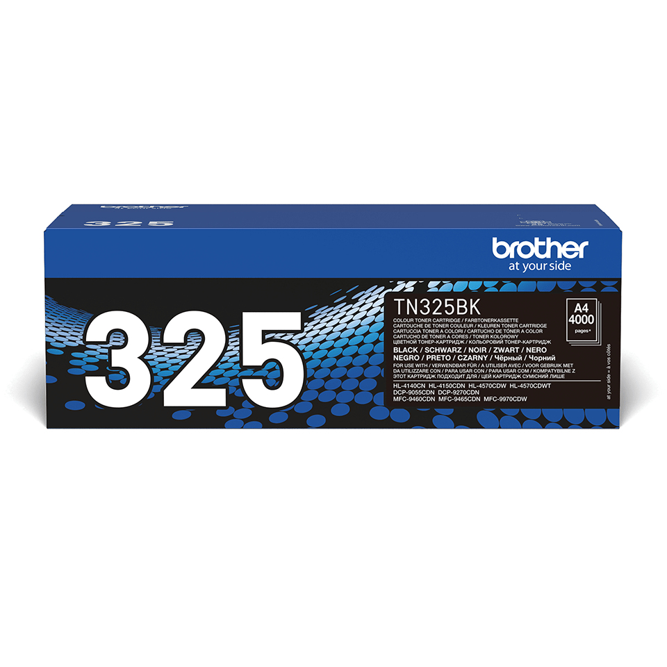 [1725491000] Brother Toner TN-325BK Black TN325 Original Cartridge Cartridges TN325BK