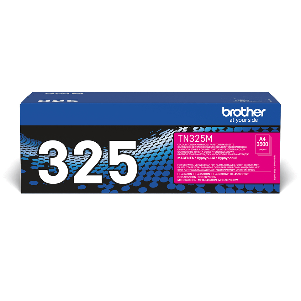 Brother TN325m TN-325 Toner magenta standard capacity 3 Original Cartridge Cartridges TN325M