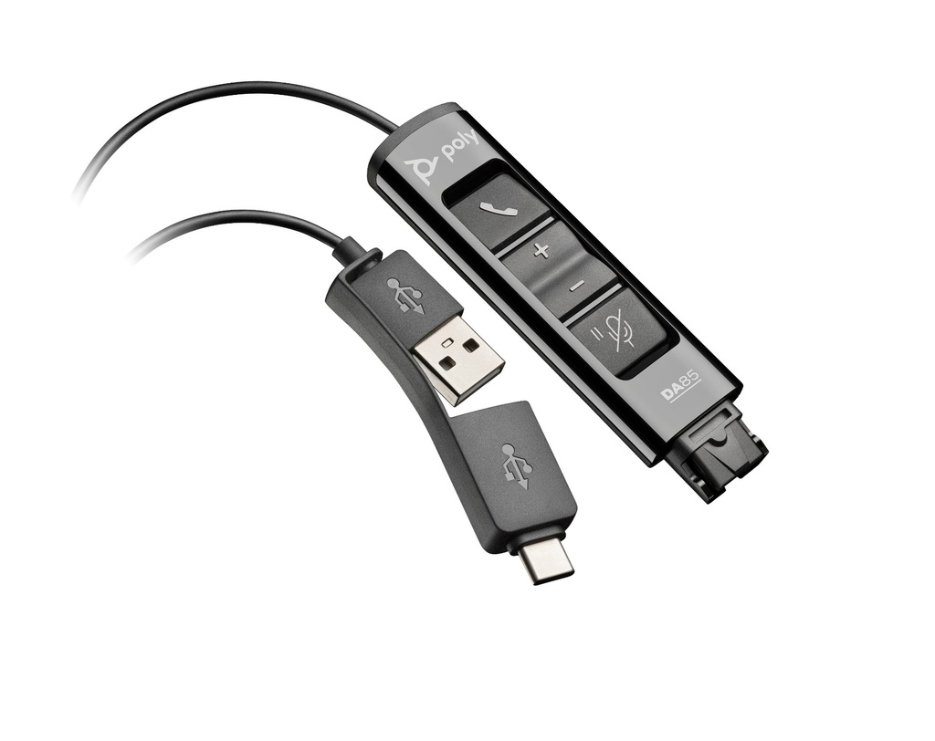 Poly DA85 USB to QD Adapter Adapter Digital Cables & Adapters