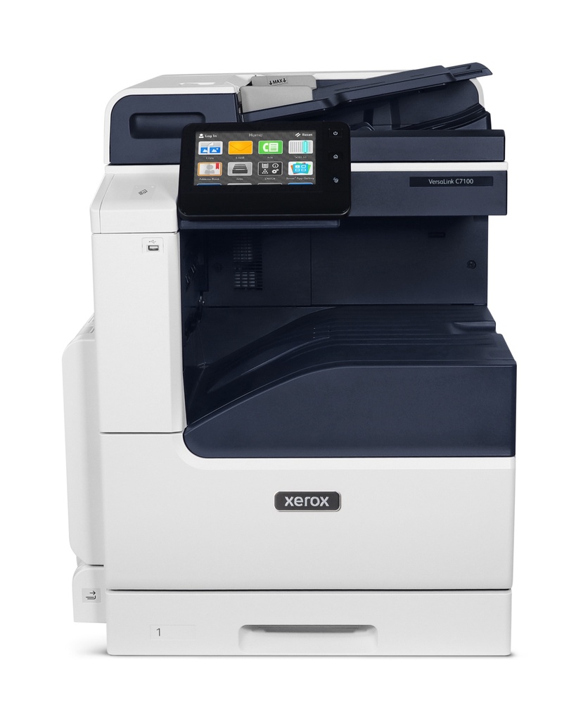 [17619783000] Xerox VersaLink C7130 A3 30 PPM Duplex Copy/print/Scan PCL5c/6 DADF 2 Trays Total 620 Sheets Laser Colour printing 1200 x 2400 DPI A3 Direct printing Blue White Multifunction Printers