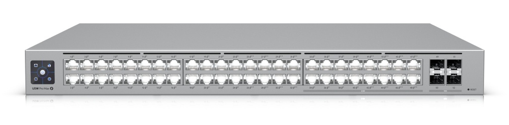 [17929134000] Ubiquiti UniFi Pro Max 48 PoE Managed L3 Gigabit Ethernet (10/100/1000) Power over Ethernet (PoE) Rack mounting 1U Network Equipment