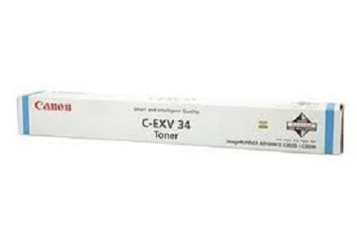 Canon C-EXV 34 C-EXV34 C Toner Cyan 3783b002 Original Cartridge Cartridges 3783B002