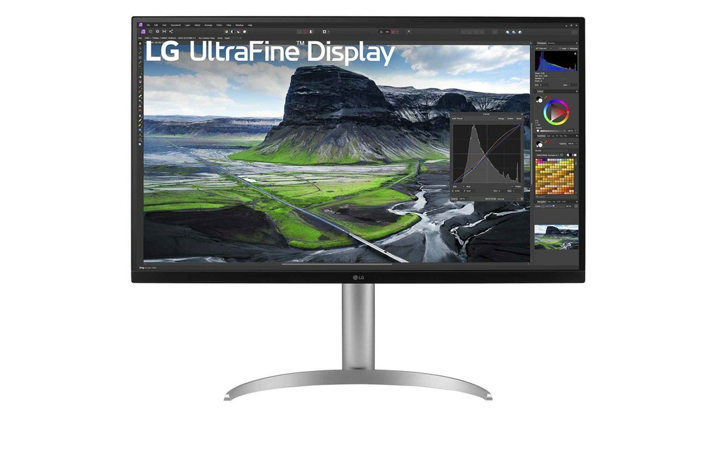 LG UltraFine 32UQ850V-W UQ850V Series LED-Monitor 32 Flat Screen 80 cm Inch 31.5-inch Monitors 32UQ850V-W.AEU