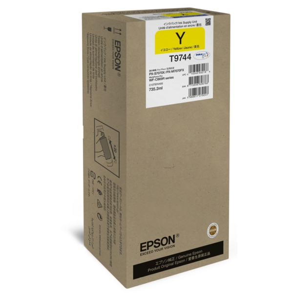 Epson WorkForce Pro WF-C869R Yellow XXL Original Ink Cartridge Cartridges C13T97440N