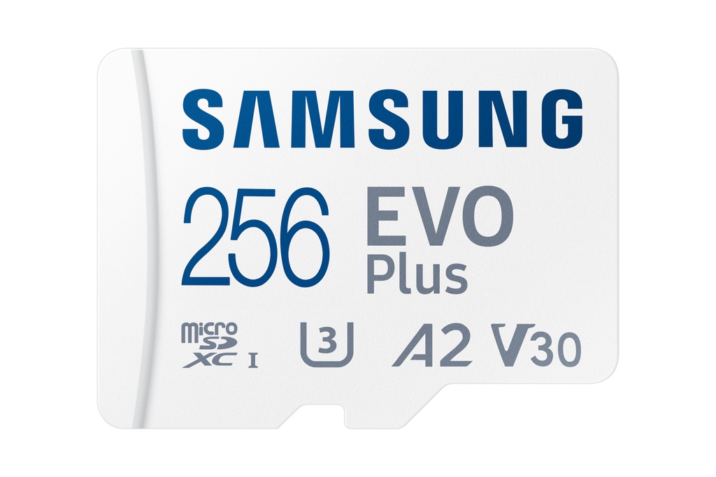 Samsung microSDXC Evo Plus/s 2024 Micro SD 256 GB Flash Memory MB-MC256SA/EU