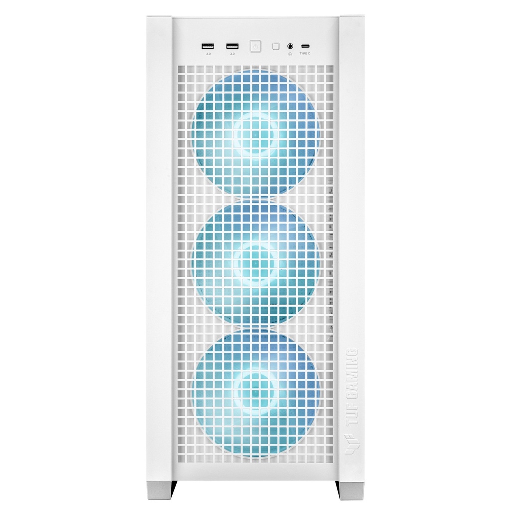 [18536006000] ASUS Tuf Gaming Gt302 ARGB Mid Tower ATX case housing white Tower ATX Cases