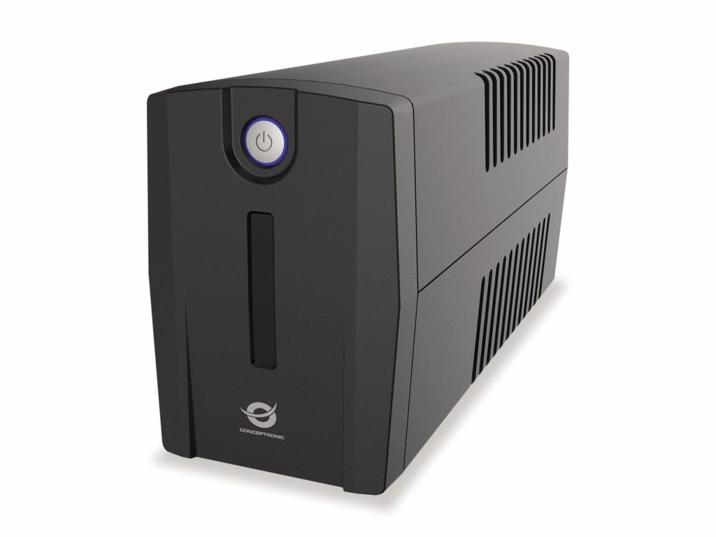 [18651727000] Conceptronic Zeus USV schuko plug Iec Start/LAN sw (Offline) UPS 1,000 W Power Supplies