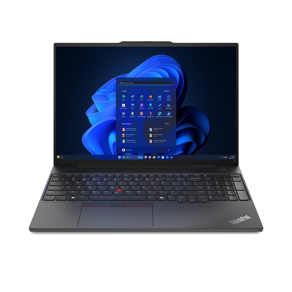 Lenovo ThinkPad E16 16 inch laptop Core Ultra 7 1.4 GHz Laptops 21MA003RGE