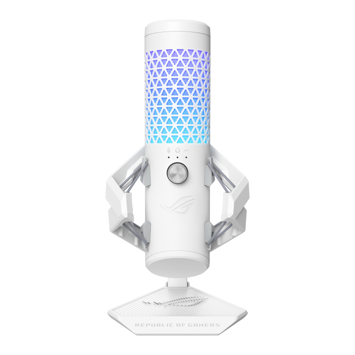 ASUS microphone Rog Carnyx White Volume control 2 M - 7 Audio Equipment 90YH03Z0-BAUA10