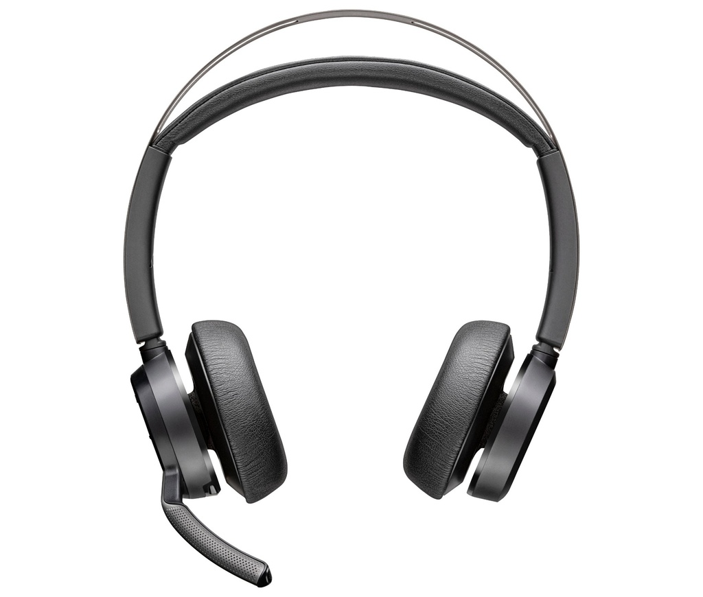 Poly Voyager Focus 2 USB C C Headset+USB-C/A Adapter VoyagerFocus 2 Headset Stereo Audio Equipment